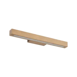 Væglamper ^ TK Lighting LED-væglampe i træ Teo, fyr, 46 cm, 3000 K