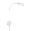Briloner Væglamper|Væglamper > LED-væglampe 2177016 med dæmper, hvid
