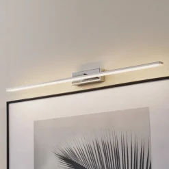 MCJ Væg- Og Spejllamper > LED-væglampe Miroir 80 cm krom 3000K