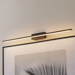 MCJ Gang|Pendellamper > LED-væglampe Miroir 80 cm sort 4000K