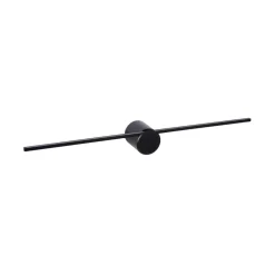 Væg- Og Spejllamper ^ Lucide LED-væglampe Mizar, 60 cm, sort, IP44
