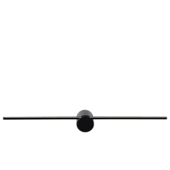 Væg- Og Spejllamper ^ Lucide LED-væglampe Mizar, 60 cm, sort, IP44