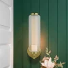 Searchlight Væglamper > LED-væglampe Mod, messingfarvet, dæmpbar i 3 trin, stål