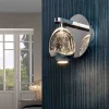 Væglamper ^ Schuller Valencia LED-væglampe Rocio, metal, glas, 1-lys, krom