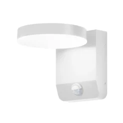 Væglampe Med Sensor ^ CMD LED-væglampe 9113, sensor, hvid, bredde 16 cm, CCT, IP54