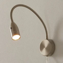 FISCHER & HONSEL Pendellamper|Væglamper > LED-væglampe Sten bevægelsesstyring vægbeslag rund