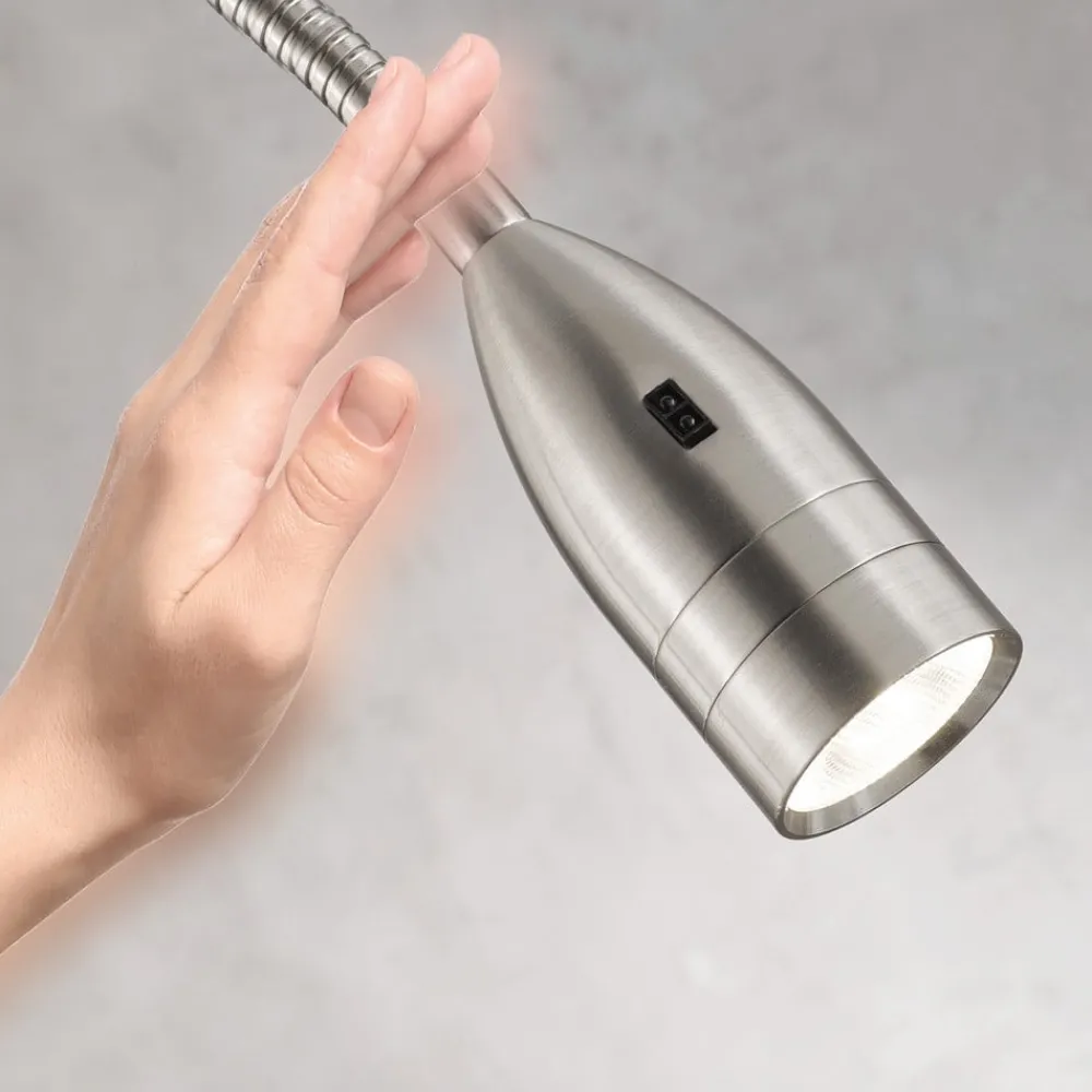 FISCHER & HONSEL Væglamper|Væglamper > LED-væglampe Sten, dæmpbar med håndbevægelse