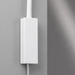 FISCHER & HONSEL Væglamper > LED-væglampe Sten, hvid, højde 61 cm, gestusstyring
