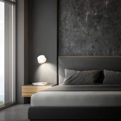 Briloner Væglamper|Væglamper > LED-væglampe Tari, hvid, CCT, touchdæmper, USB