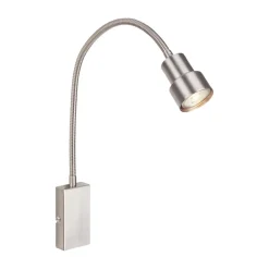 Væglamper ^ Briloner LED-væglampe Tusi med fleksibel arm, nikkel