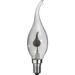 STAR TRADING Led Pærer > LED-vindstødpære E14 3W flammeeffekt