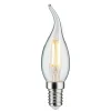 Paulmann Dæmpbar Led-Pære|Filament Pære > LED-vindstødpære E14 4,8W glødetråd 2.700K klar
