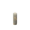 Julepynt|Led Stearinlys ^ Konstsmide Christmas LED-vokslys creme lys farve rav 15,2 cm