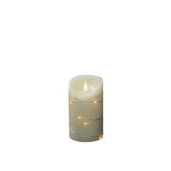 Konstsmide Christmas Julepynt|Led Stearinlys > LED-vokslys hvid Lysfarve varm hvid 17,8 cm