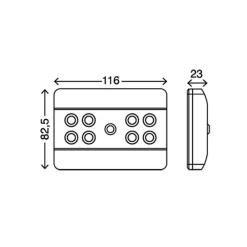 Briloner Underskabsbelysning > Lero LED-underskabsbelysning, sensor, 8 lyskilder