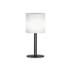 FH Lighting Solcellelamper > Lesina LED-solar-bordlampe, sandsort/hvid
