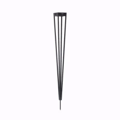 Les Jardins Solcellelamper|Udendørs Spot > LED-solcellelampe Tinka, corten, 90 cm, jordspyd