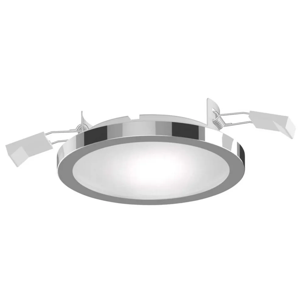Loftlamper ^ LIGHTME Aqua Pur LED-indbygningsspot Ø11,2 cm krom