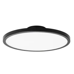 Loftlamper ^ LIGHTME LED-loftslampe Aqua Ø 30,2 cm sort