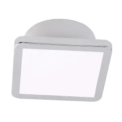 Loftlamper ^ LIGHTME Loftlampe Aqua Uno, 11 x 11 cm, krom, IP44