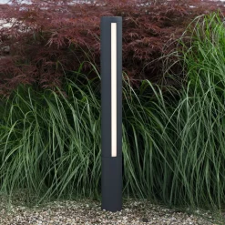 Gadebelysning ^ Heitronic Lilia LED-gadelampe, højde 75 cm
