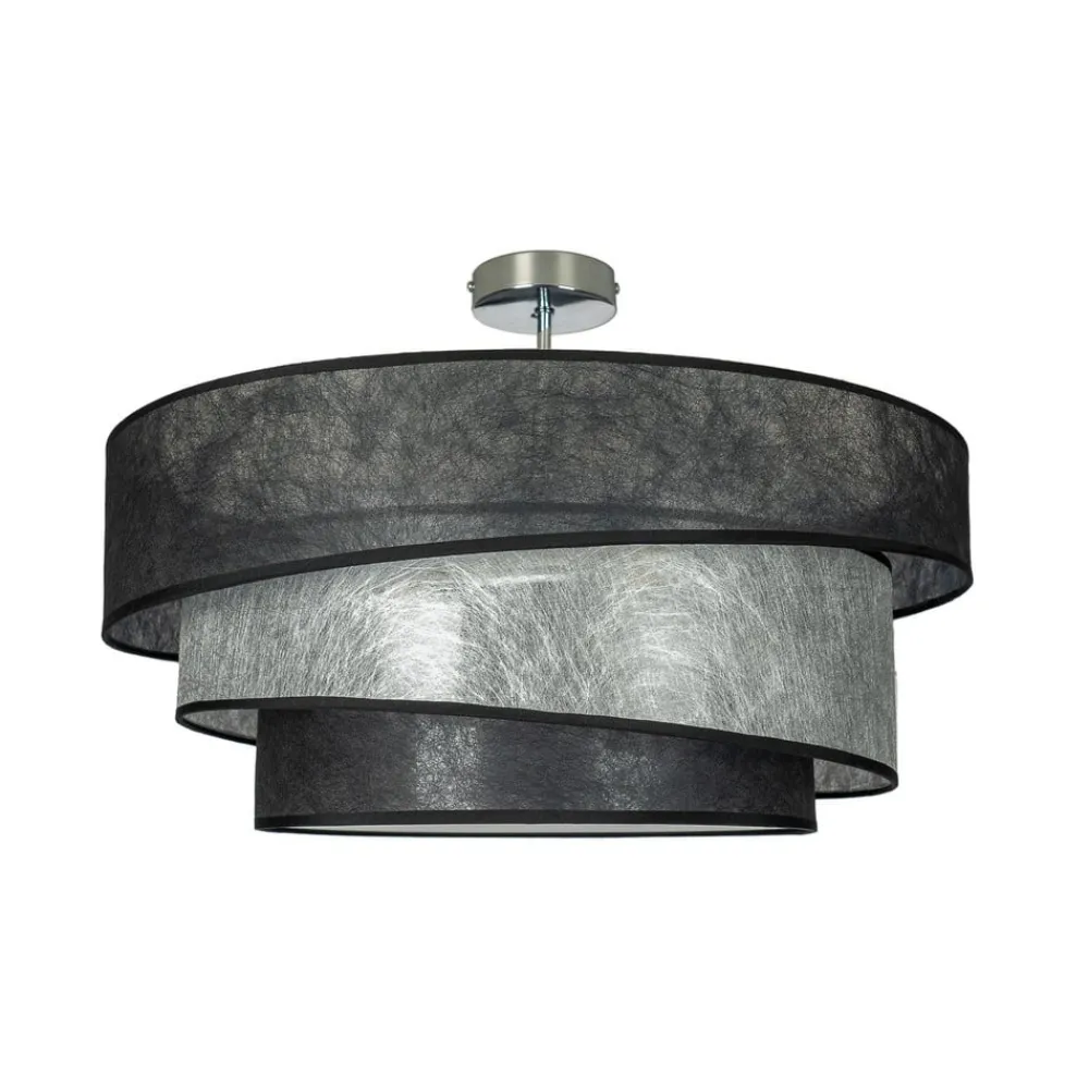 Lindby Loftlamper|Loftlamper > Ayvira loftlampe, sort, sølv