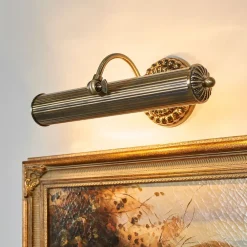 Lindby Gang|Pendellamper > billedvægslampe Joely, 37 cm, messing, metal, E14
