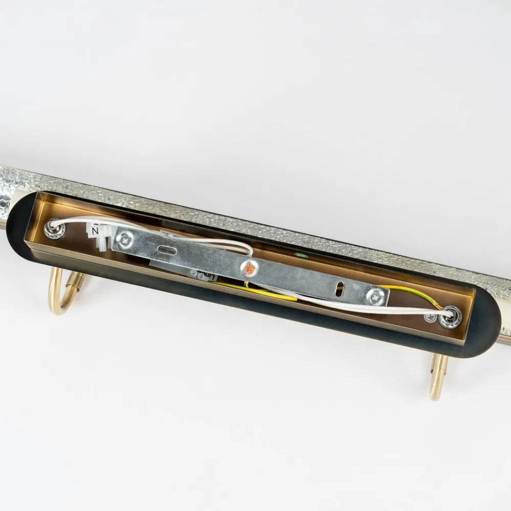 Gang|Pendellamper ^ Lindby billedvægslampe Joely, 73 cm, messing, metal, E14