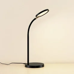Lindby Arbejdsrum/Kontor|Bordlamper > Binera LED-bordlampe med 3-trins dæmper