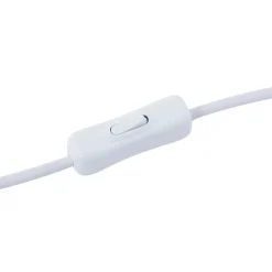 Bordlamper ^ Lindby bordlampe Kerimi, keramik, cremefarvet