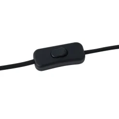 Lindby Bordlamper > bordlampe Kimiko, højde 38 cm, træ, tekstil