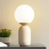 Lindby Pendellamper|Bordlamper > bordlampe Lennes, beige, glas, Ø 20 cm