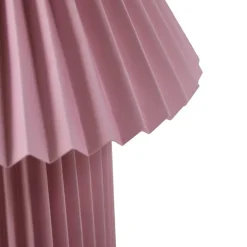 Bordlamper ^ Lindby bordlampe Magali, pink, papir, Ø 34 cm, E14