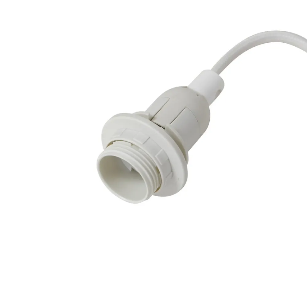 Bordlamper ^ Lindby bordlampe Magali, pink, papir, Ø 34 cm, E14