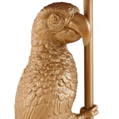 Lindby Pendellamper|Bordlamper > bordlampe Marula, guld, blomsterprint, tekstil, E27