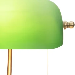 Arbejdsrum/Kontor|Pendellamper ^ Lindby bordlampe Milenka, bronze, højde 38 cm, metal