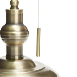 Arbejdsrum/Kontor|Pendellamper ^ Lindby bordlampe Milenka, bronze, højde 38 cm, metal