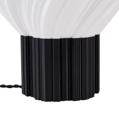 Lindby Bordlamper > bordlampe Nuvia, højde 39,1 cm, hvid, 3D-print