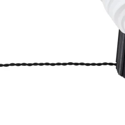 Lindby Bordlamper > bordlampe Nuvia, højde 39,1 cm, hvid, 3D-print