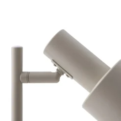 Lindby Arbejdsrum/Kontor|Bordlamper > bordlampe Ovelia, beige, metal, E27