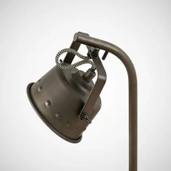 Lindby Arbejdsrum/Kontor|Bordlamper > bordlampe Rubinjo, 37 cm, sort, træ, metal, GU10