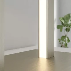 Lindby Bordlamper > bordlampe Sigurd, hvid, stof, højde 54 cm, E27