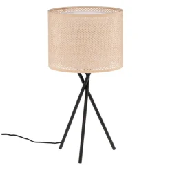Lindby Pendellamper|Bordlamper > bordlampe Soula, Ø 26 cm, beige, plast, E27