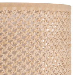 Bordlamper ^ Lindby bordlampe Soula, Ø 20 cm, beige, plast, E27