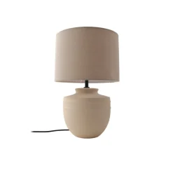 Lindby Gang|Pendellamper > bordlampe Thalassia, beige, Ø 30 cm, keramik