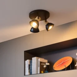 Lindby Spotlights > Bosko spotlight, 3 lyskilder, rund