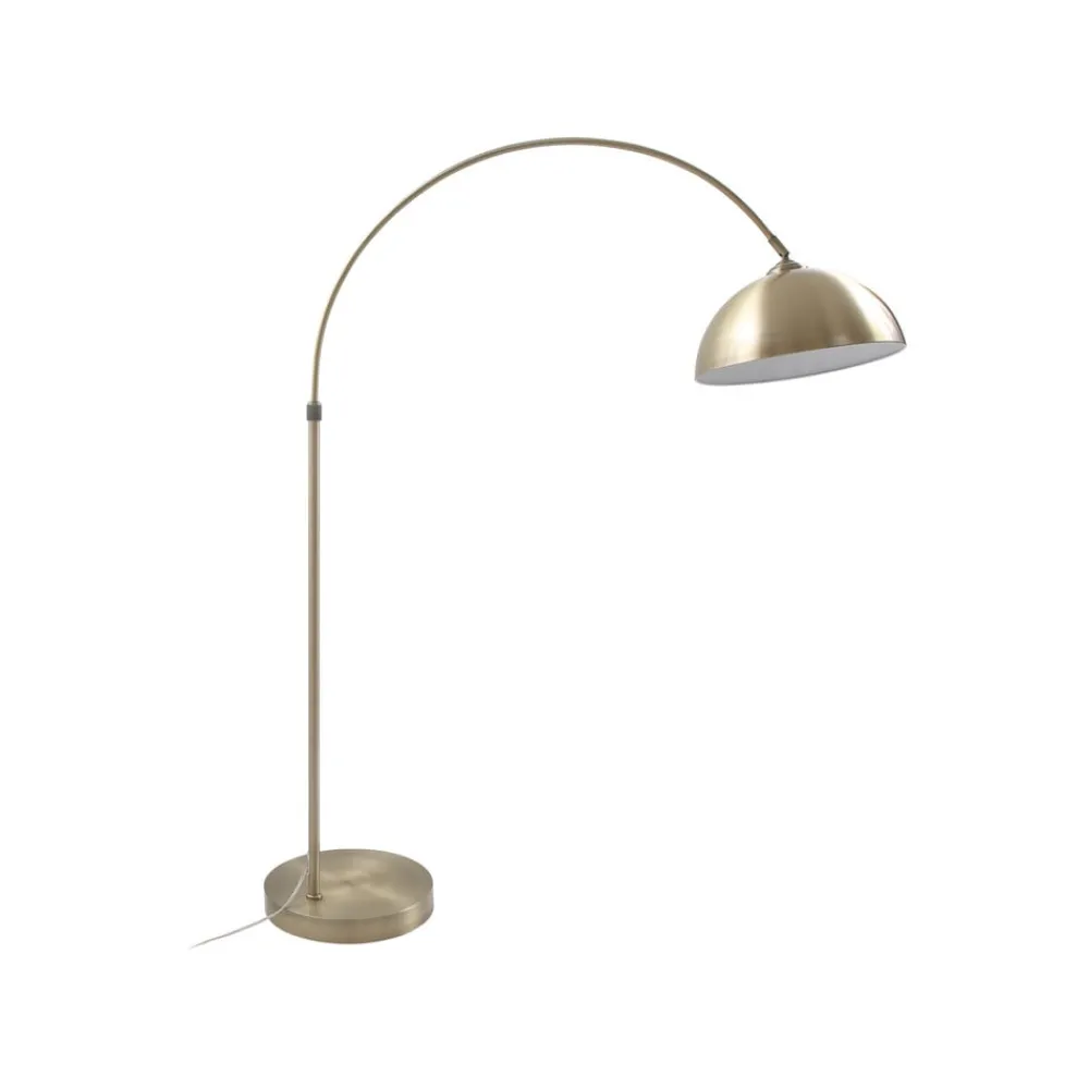 Pendellamper|Gulvlamper ^ Lindby buelampe Lennart, antik messing, metal 183 cm