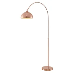 Lindby Pendellamper|Gulvlamper > buelampe Lennart, kobber, højdejusterbar, E27