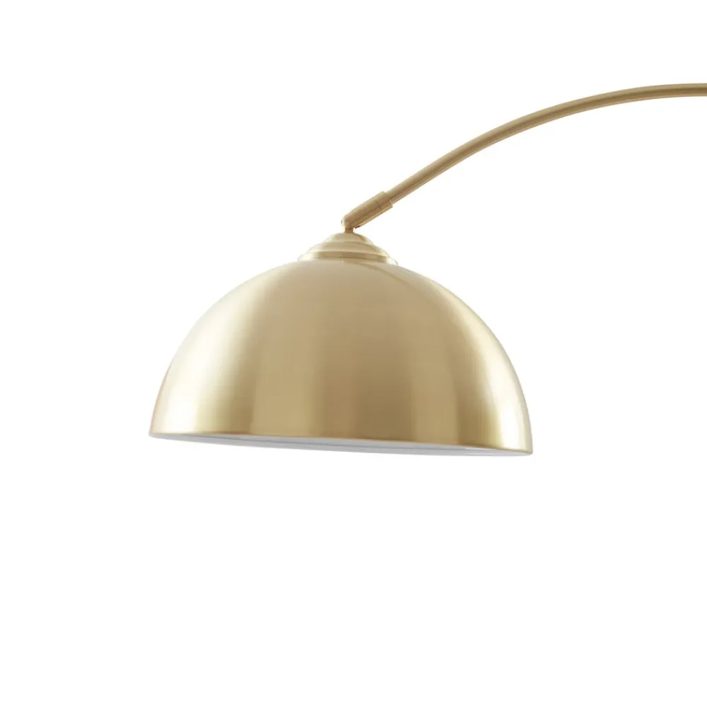 Pendellamper|Gulvlamper ^ Lindby buelampe Lennart, messing, højdejusterbar, E27