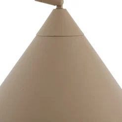 Lindby Gulvlamper|Gulvlamper > buelampe Triangolo, beige, højde 195 cm, metal, E27